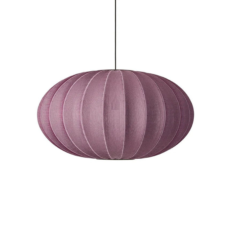 Knit Wit Oval Pendant - Made by Hand Pendants - 57 - Black - HORNE