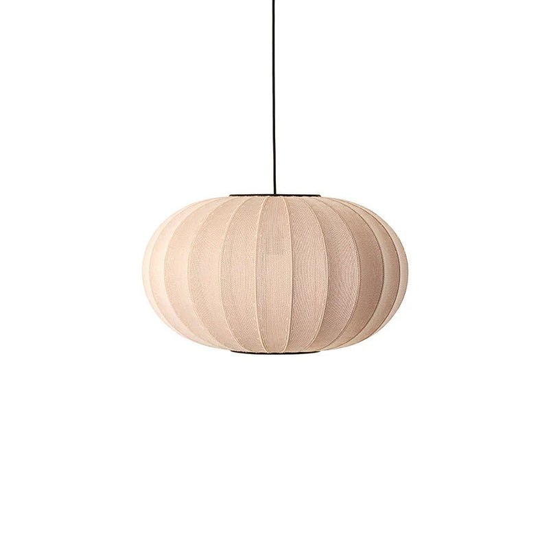 Knit Wit Oval Pendant - Made by Hand Pendants - 57 - Black - HORNE