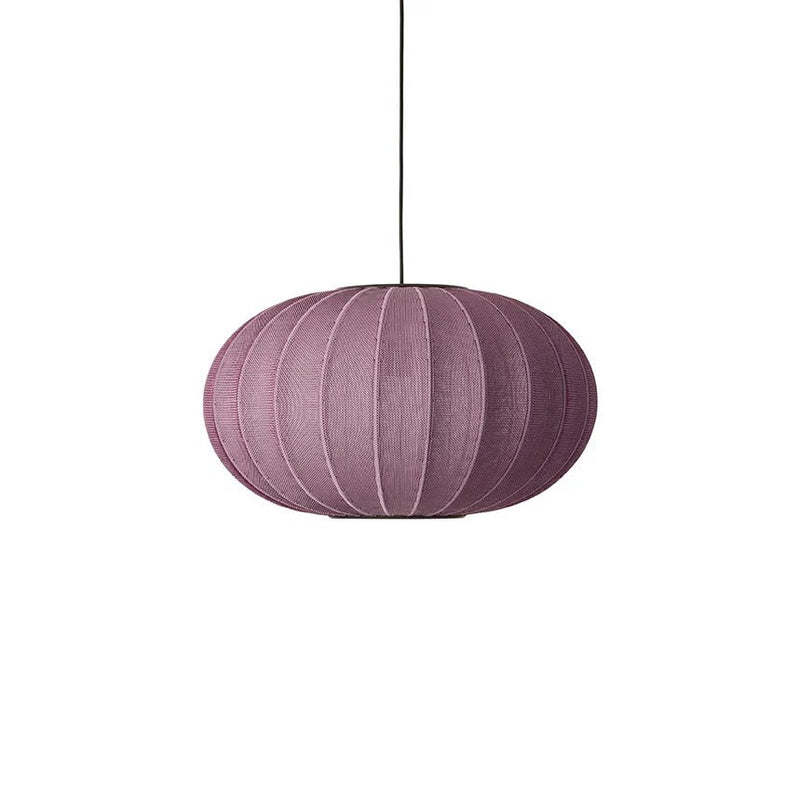 Knit Wit Oval Pendant - Made by Hand Pendants - 57 - Black - HORNE