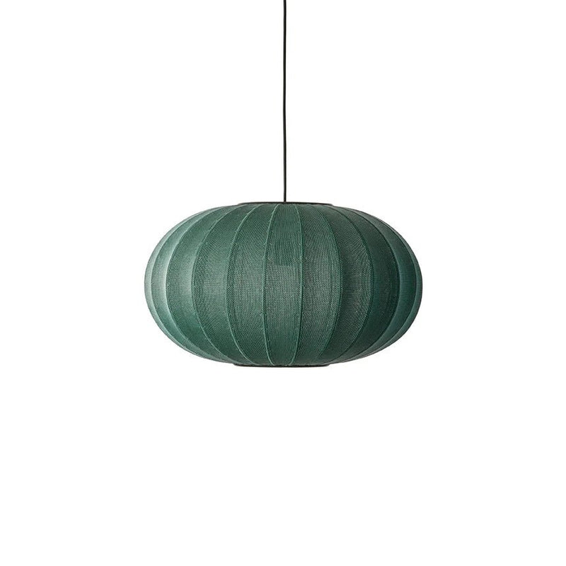 Knit Wit Oval Pendant - Made by Hand Pendants - 57 - Black - HORNE
