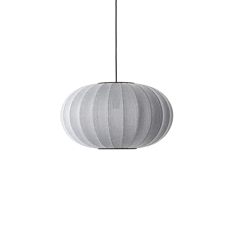 Knit Wit Oval Pendant - Made by Hand Pendants - 57 - Black - HORNE