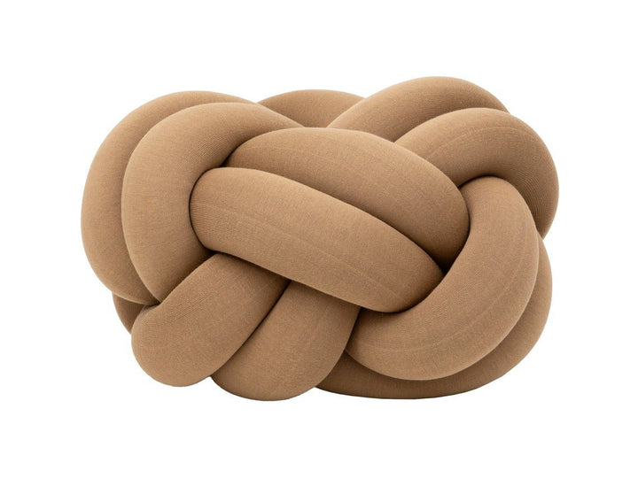 Knot Cushion Xl - Design House Stockholm Blankets + Throws + Pillows - Camel - HORNE