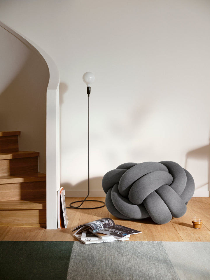 Knot Cushion Xl - Design House Stockholm Blankets + Throws + Pillows - Forest Green - HORNE