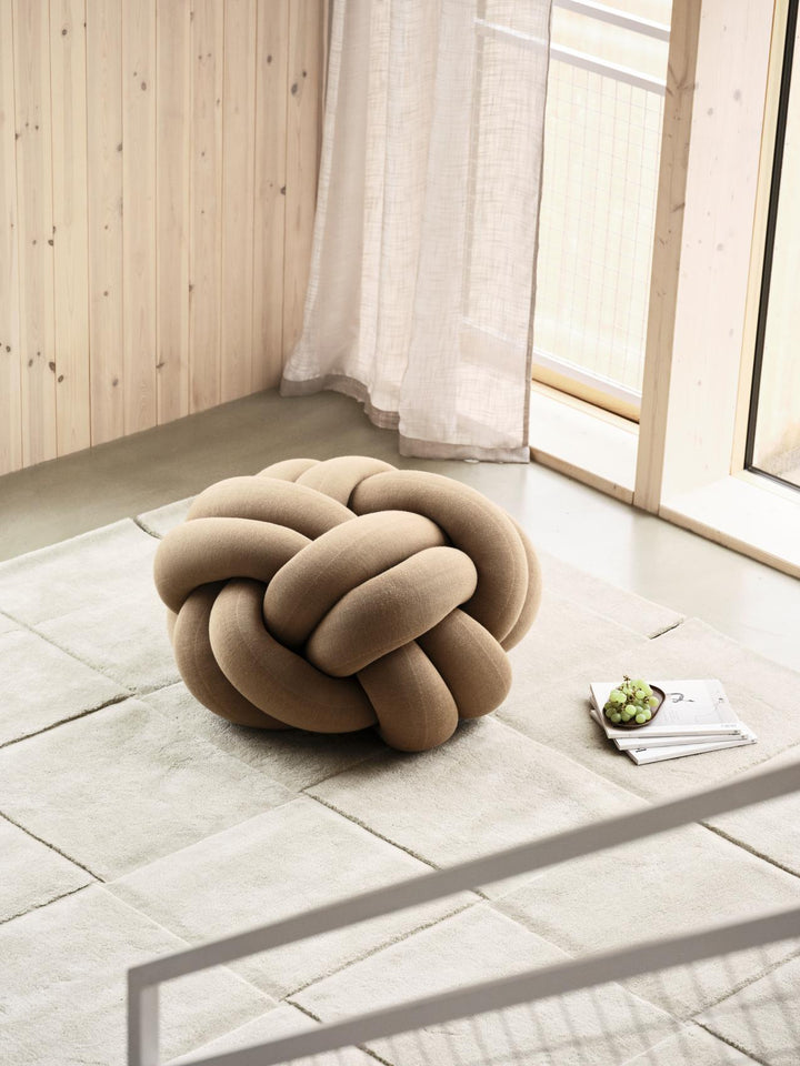 Knot Cushion Xl - Design House Stockholm Blankets + Throws + Pillows - Forest Green - HORNE