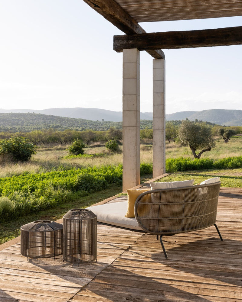 Kodo Daybed - Vincent Sheppard Daybeds - Dune white - Fig Green - HORNE