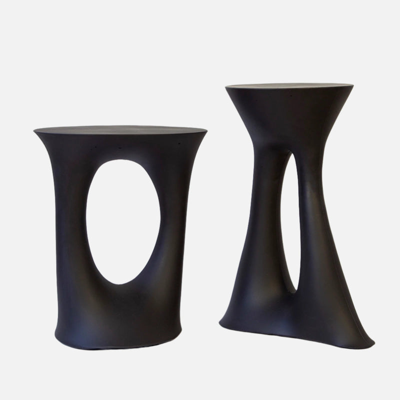 Kreten Side Table - Black - Souda Tables + Desks - Short - HORNE
