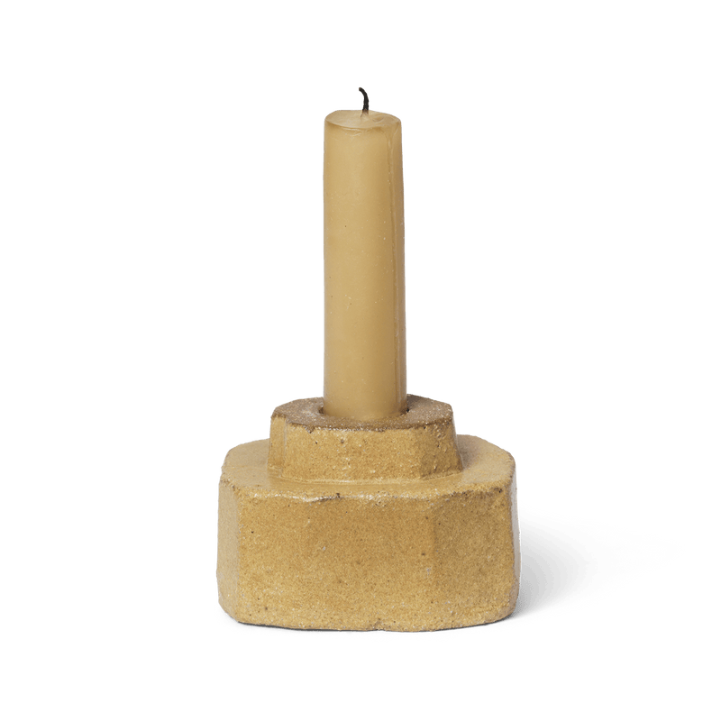 Kurinu Candle Holder - Ferm Living - Candle Holders - Honey - HORNE