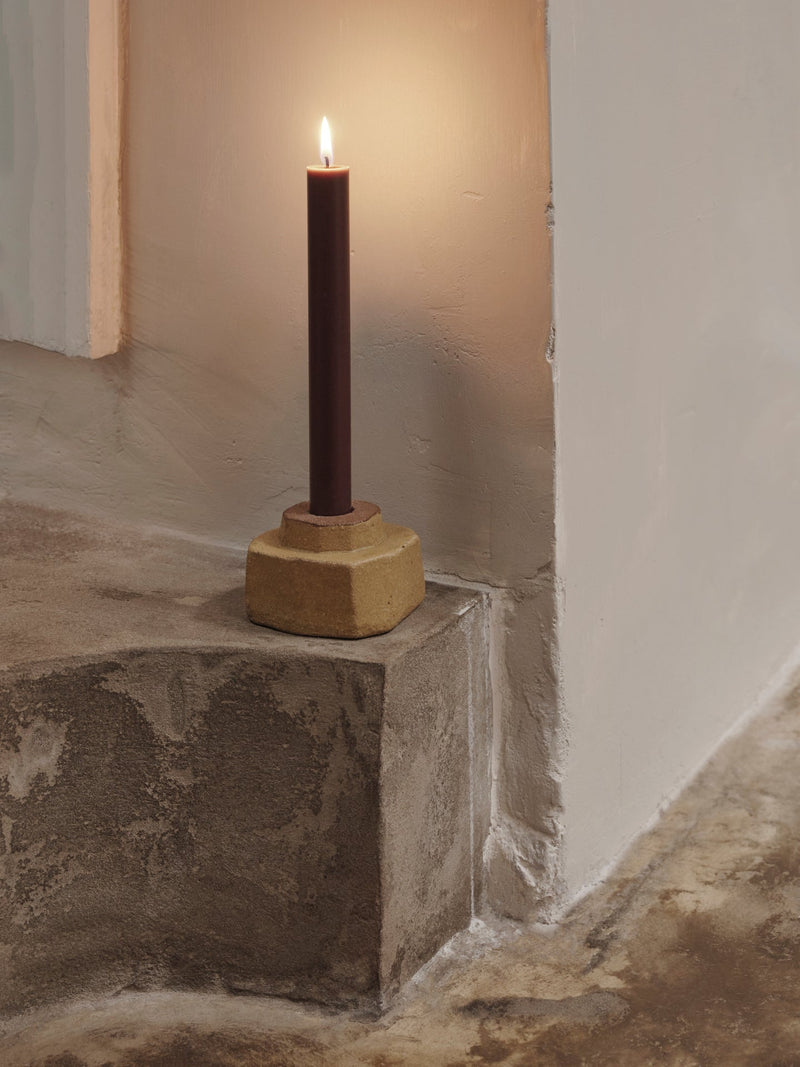 Kurinu Candle Holder - Ferm Living - Candle Holders - Honey - HORNE