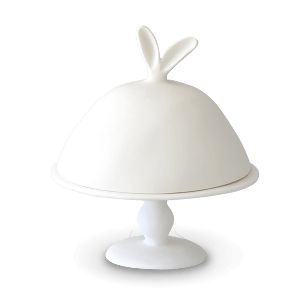 Lapin Domed Cake Stand - Tina Frey Decorative Objects - Large - White - HORNE