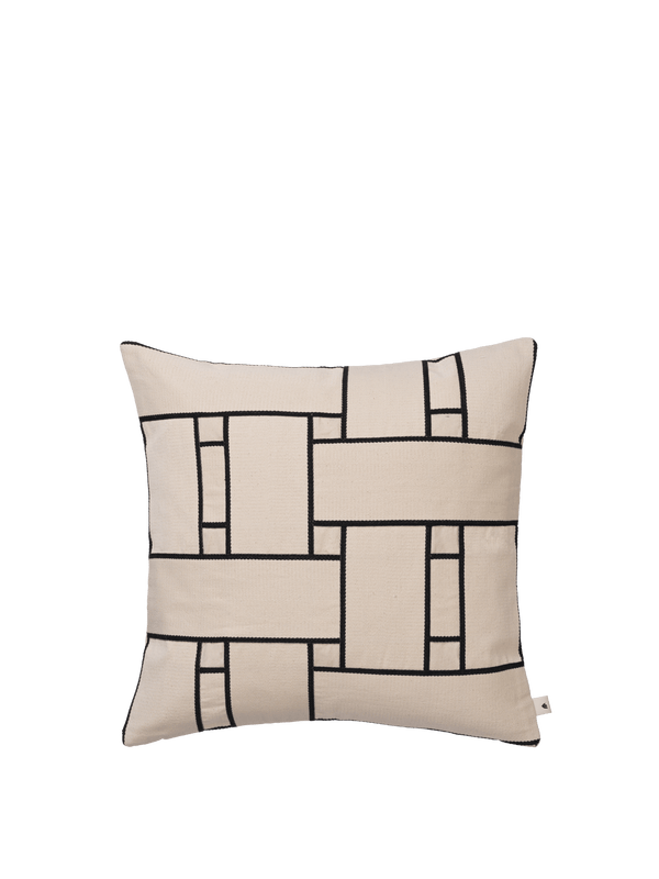 Lattice Offset Cushion - Ferm Living Bedding + Pillows - HORNE