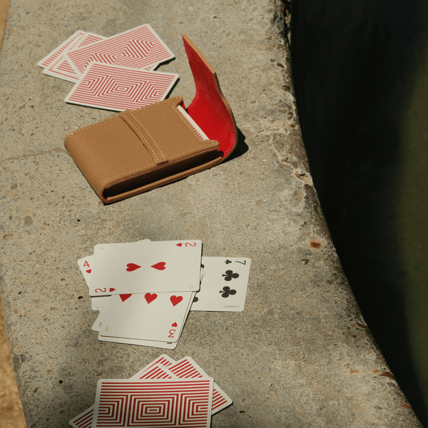 Leather Playing Card Set - The Marrakesh - Throwing Doubles - HORNE