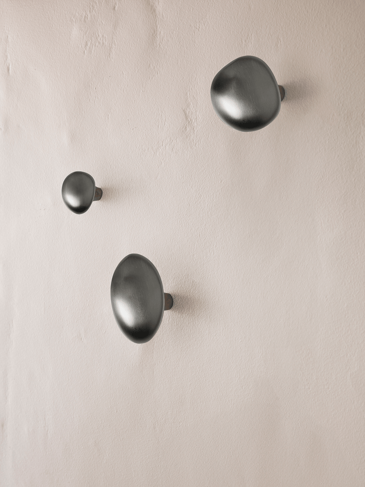 Lemon Hook - Ferm Living - Hangers & Hooks - Brushed Stainless Steel - HORNE