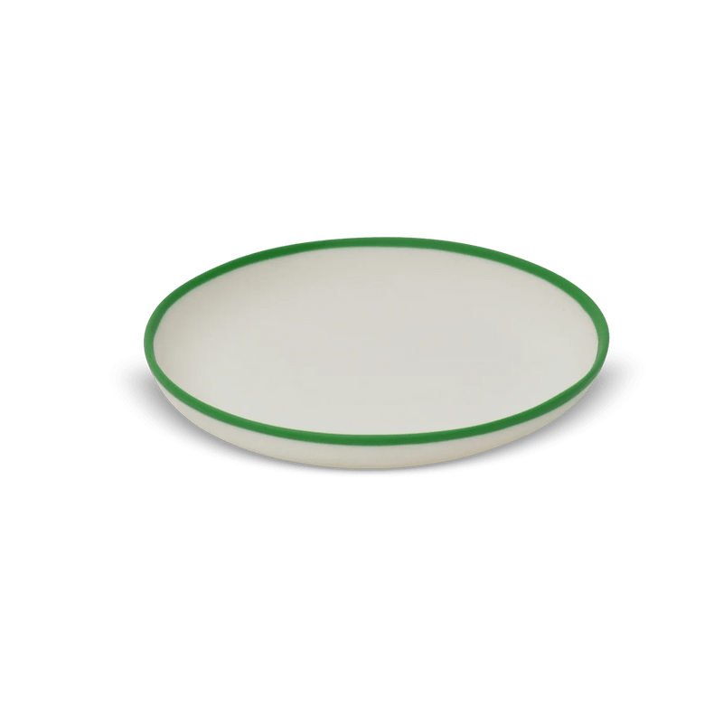 Ligne Plate - Tina Frey Serveware - Small - White With Black Rim - HORNE