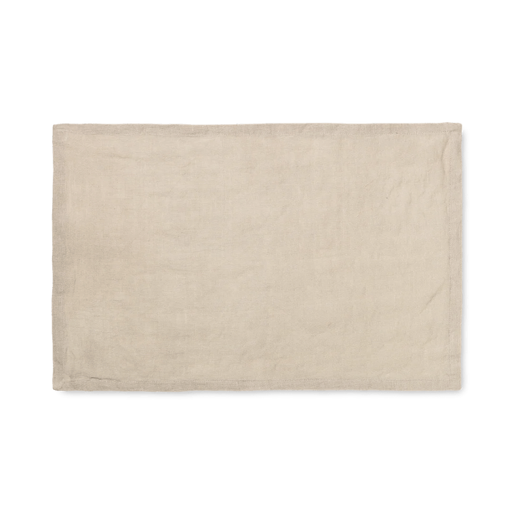 Linen Placemat - Set of 2 - Ferm Living Kitchen + Table Linens - Natural - HORNE