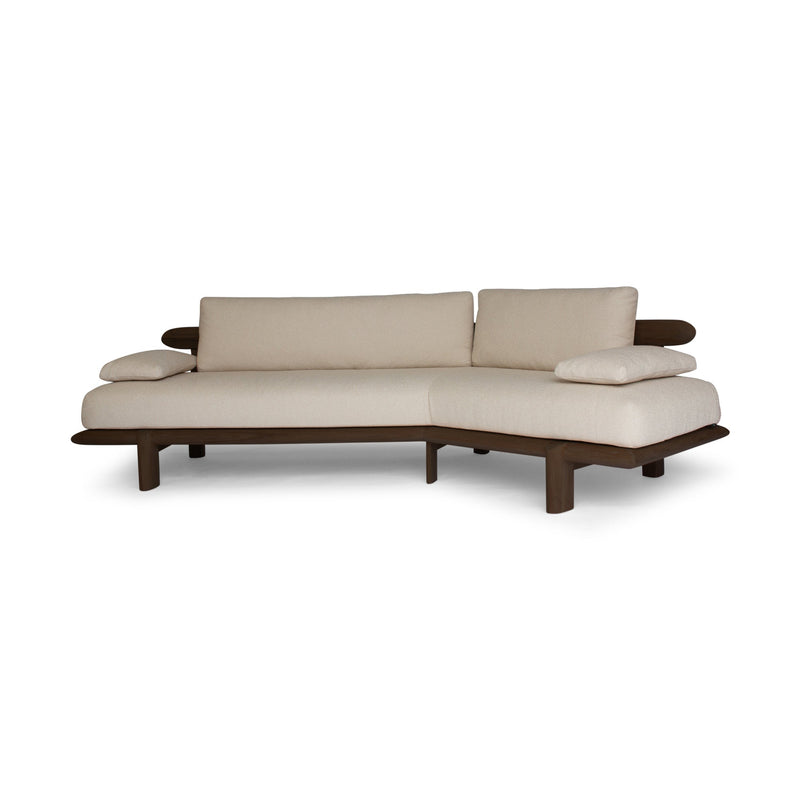 Livorno Sofa - BETACO Sofas - 2-Seater Sofa / Teak / Ferriere 4 - HORNE