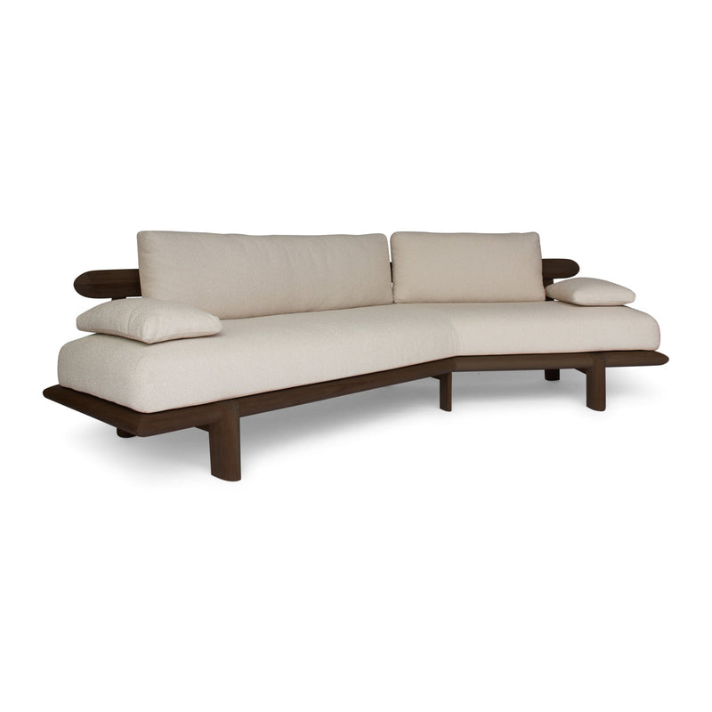 Livorno Sofa - BETACO Sofas - 2-Seater Sofa / Teak / Ferriere 4 - HORNE