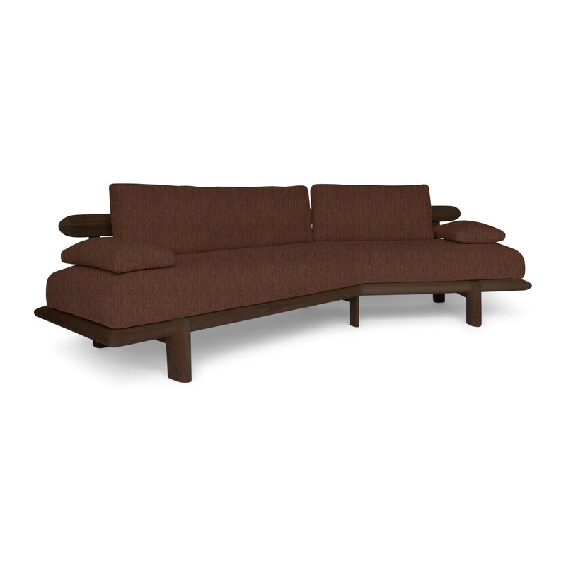 Livorno Sofa - BETACO Sofas - 2-Seater Sofa / Teak / Ferriere 4 - HORNE