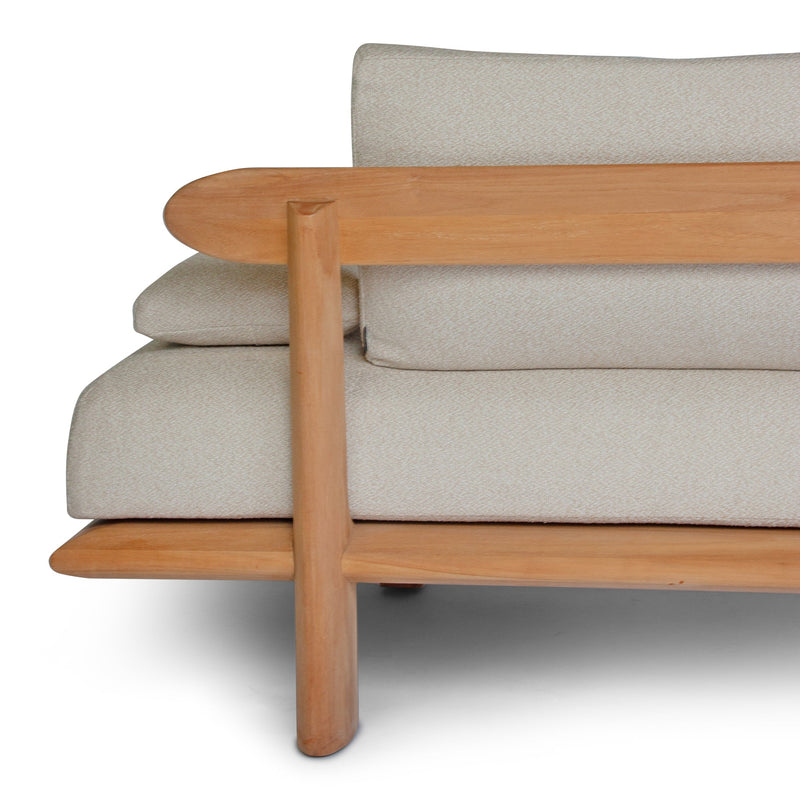 Livorno Sofa - BETACO Sofas - 2-Seater Sofa / Teak / Ferriere 4 - HORNE