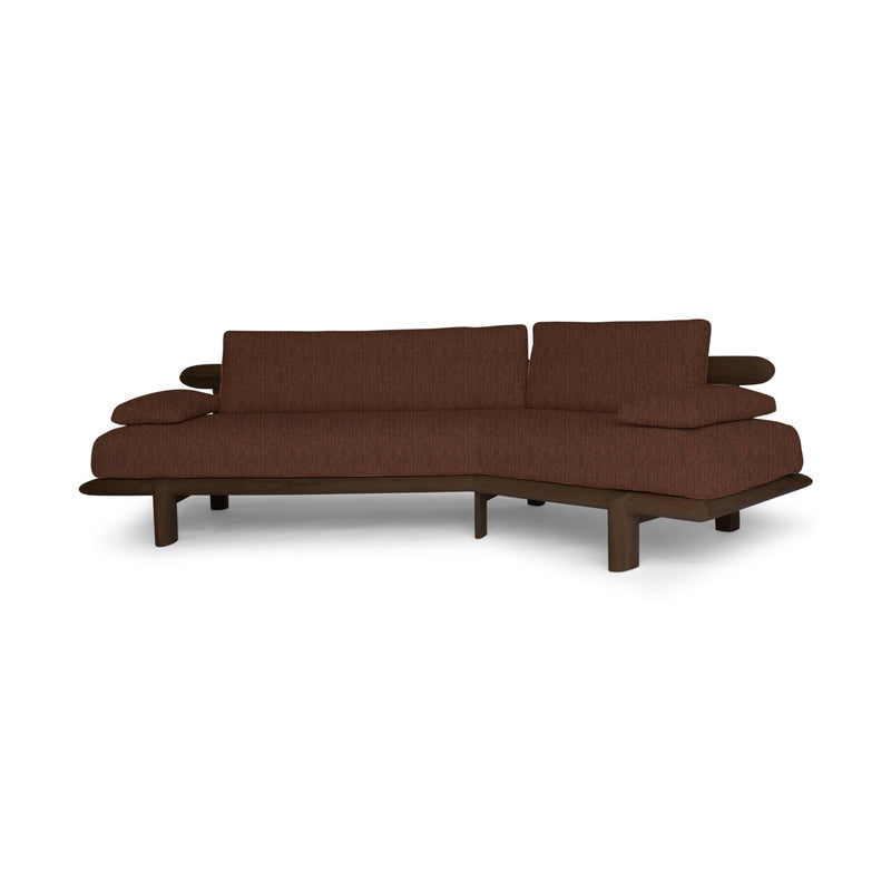 Livorno Sofa - BETACO Sofas - 2-Seater Sofa / Teak / Ferriere 4 - HORNE