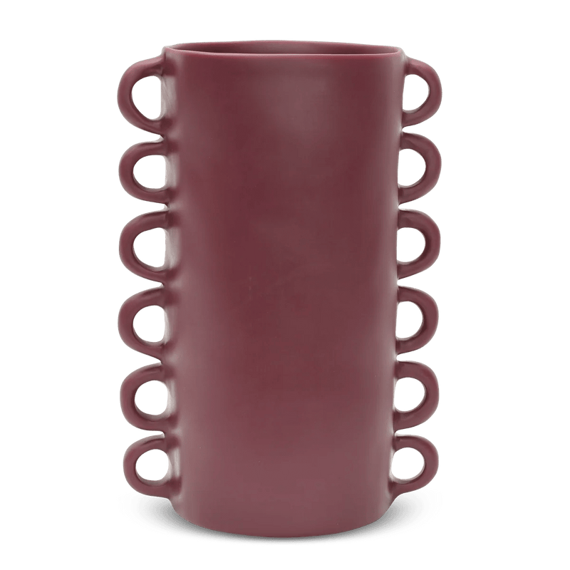 Loopy Large Vase - Tina Frey Decorative Objects - White - HORNE