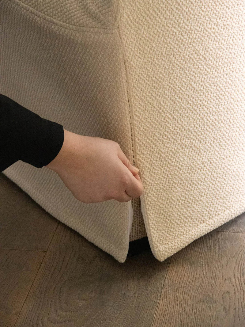 Loose Cover for Tearoom Lounge Chair - With Swivel - Audo Copenhagen Chairs - Logan Jasmine - HORNE