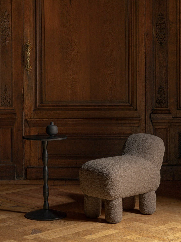 Lulu Pouf - Design House Stockholm Stools + Benches + Ottomans - Cream - HORNE