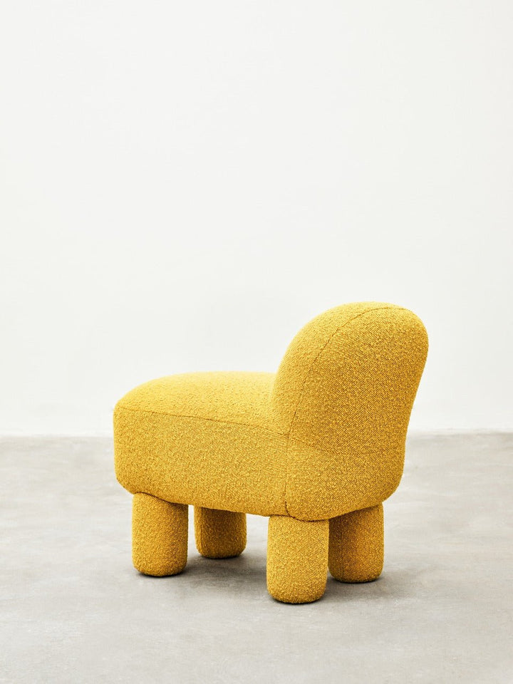 Lulu Pouf - Design House Stockholm Stools + Benches + Ottomans - Cream - HORNE