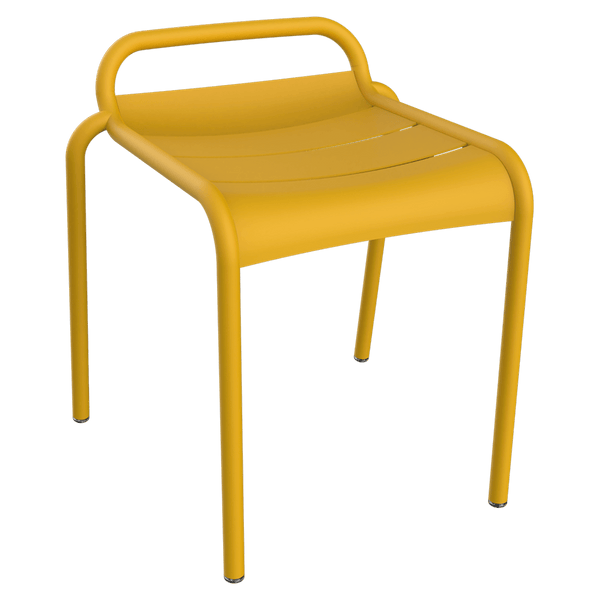Luxembourg Stool 19" - Set of 4 - Fermob Outdoor Furniture - Honey Textured - HORNE