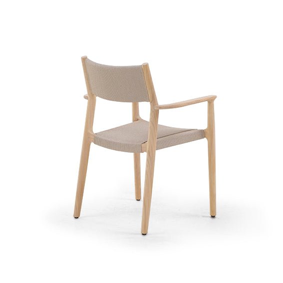Maddalena Arm Chair - BETACO Chairs - Walnut Rope / Teak - HORNE
