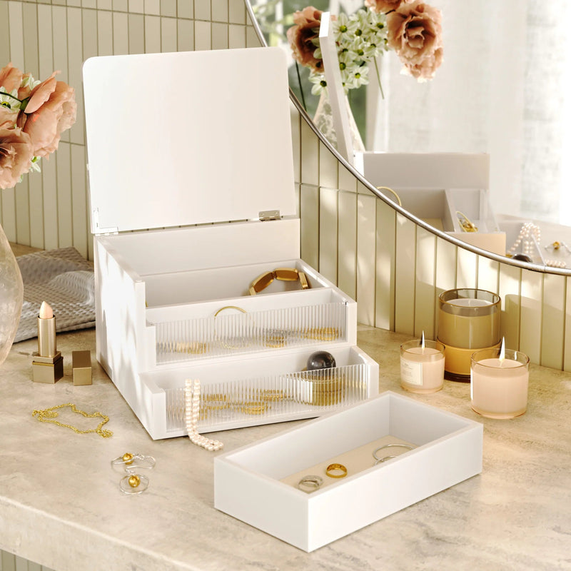 Malibu Storage Box - Umbra Storage + Organization - Black - HORNE