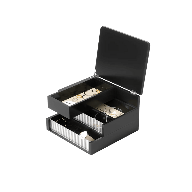 Malibu Storage Box - Umbra Storage + Organization - Black - HORNE