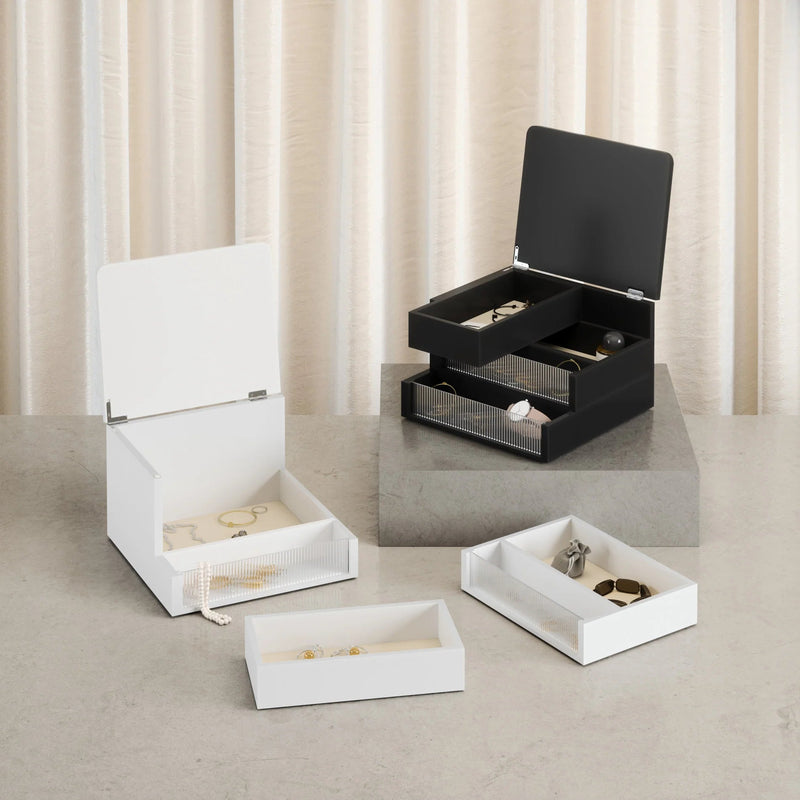 Malibu Storage Box - Umbra Storage + Organization - Black - HORNE