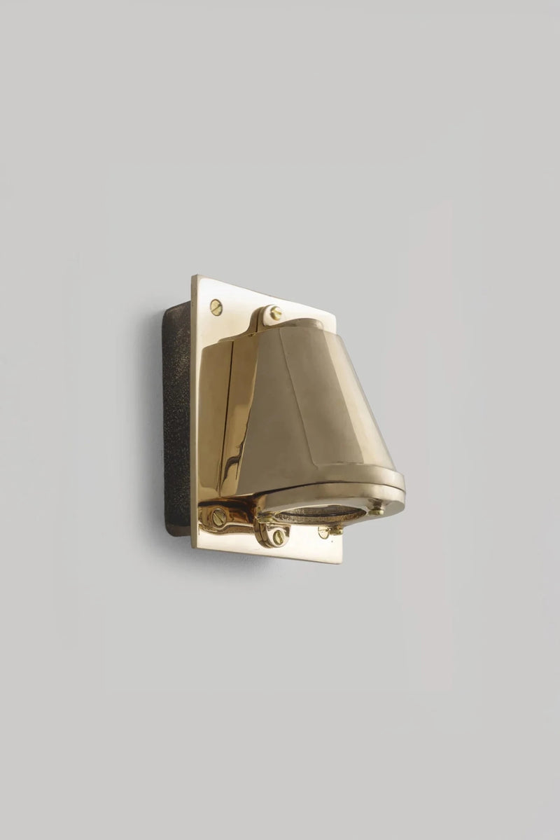 Mast Light with Back Box - Low Voltage - Davey Lighting Outdoor Lights - Anodised Aluminium - HORNE