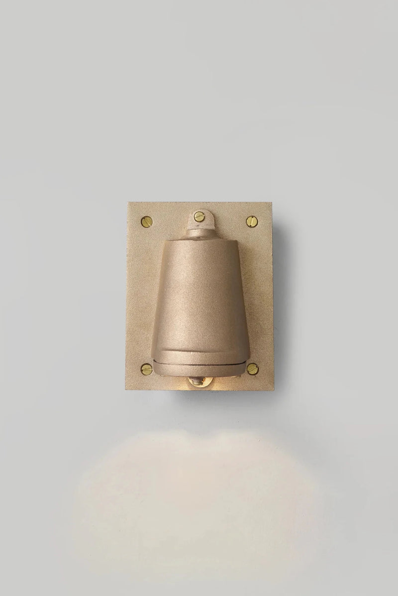 Mast Light with Back Box - Low Voltage - Davey Lighting Outdoor Lights - Anodised Aluminium - HORNE