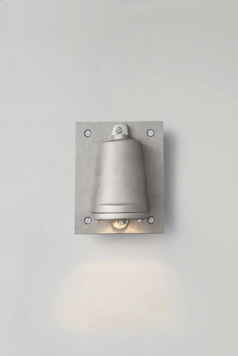Mast Light with Back Box - Low Voltage - Davey Lighting Outdoor Lights - Anodised Aluminium - HORNE