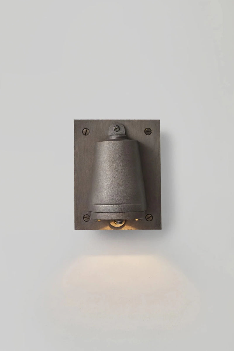 Mast Light with Back Box - Low Voltage - Davey Lighting Outdoor Lights - Anodised Aluminium - HORNE