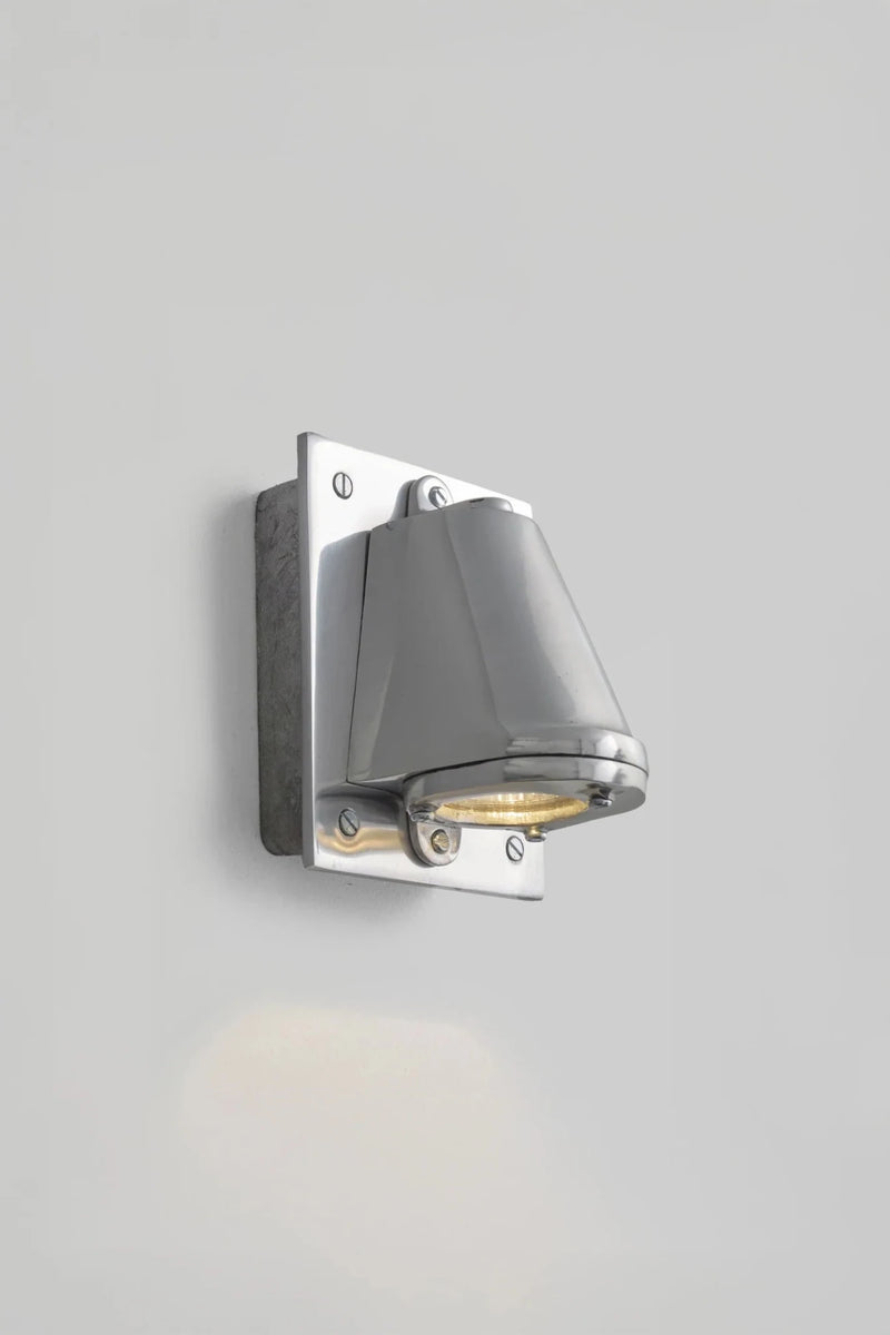 Mast Light with Back Box - Low Voltage - Davey Lighting Outdoor Lights - Anodised Aluminium - HORNE