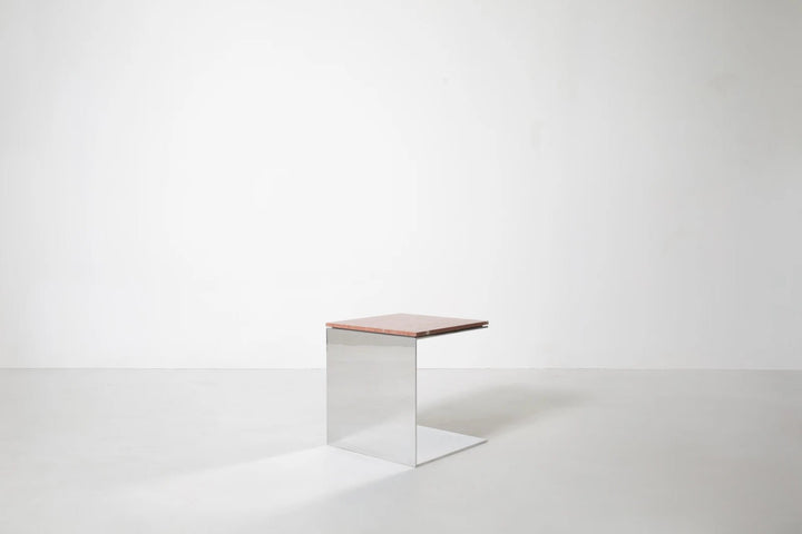 Material Studies Cube v.3 - Kalon Studios Tables - Mineral Blue - HORNE