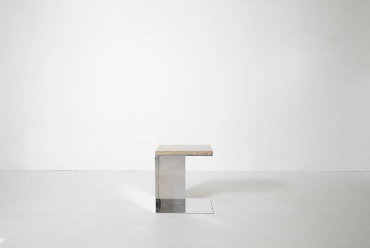 Material Studies Cube v.3 - Kalon Studios Tables - Mineral Blue - HORNE