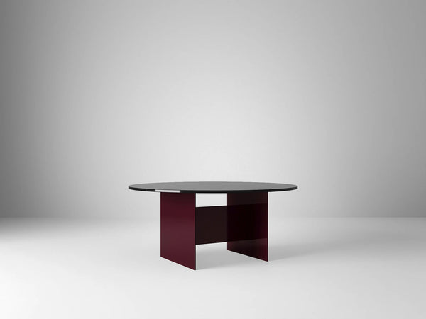 Material Studies Rugosa Coffee Table - Kalon Studios Tables - Oxblood - HORNE