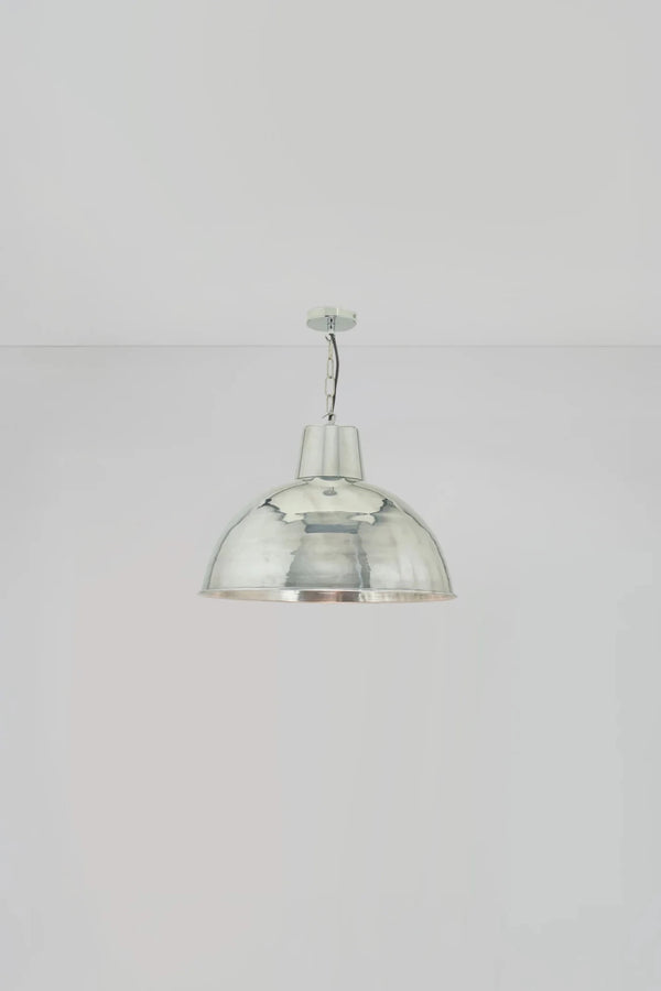 Medium Spun Reflector - Davey Lighting Pendants - Polished Aluminium - Polished Aluminium - HORNE