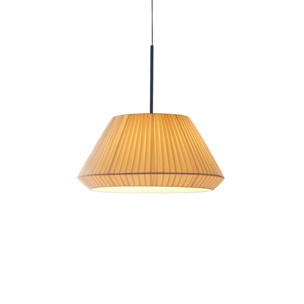 Mei 60 Pendant Lamp - Bover Pendants - White Ribbon - Satin Nickel - HORNE