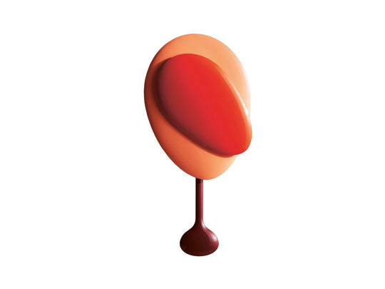 Mellow Clock - Design House Stockholm Clocks - Red - HORNE