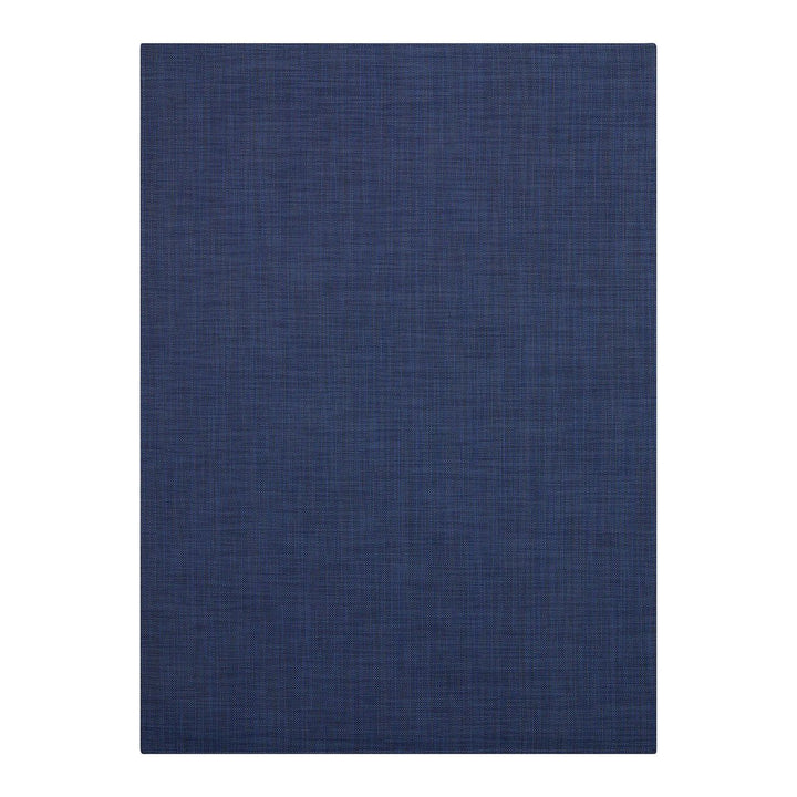 Mini Basketweave Floor Mat - Chilewich Rugs - Indigo - Small - HORNE