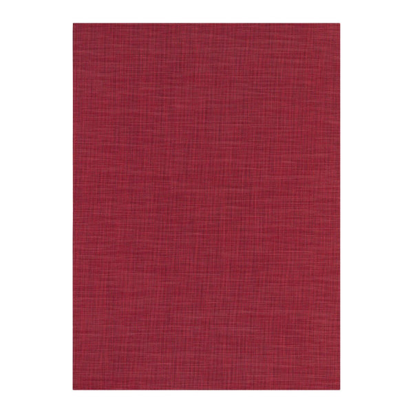 Mini Basketweave Floor Mat - Chilewich Rugs - Scarlet - Small - HORNE