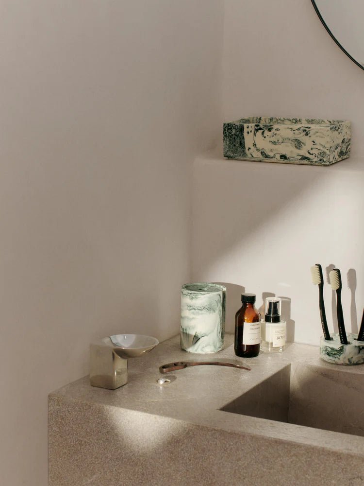 Mist Toothbrush Holder - Multi - Ferm Living Storage + Organization - Charcoal - HORNE