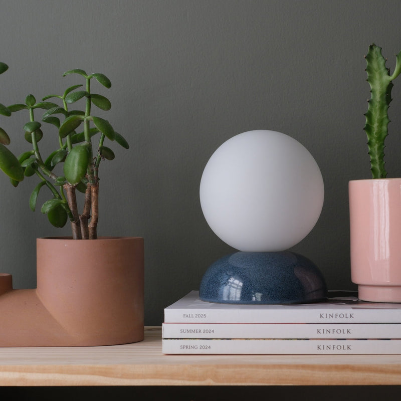 Monroe Table Lamp - Misewell Lamps - Terracotta - On/Off - HORNE