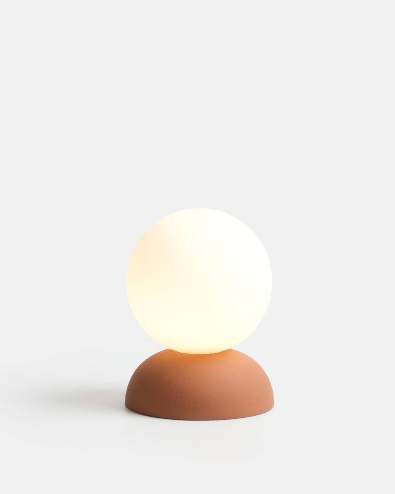 Monroe Table Lamp - Misewell Lamps - Terracotta - On/Off - HORNE