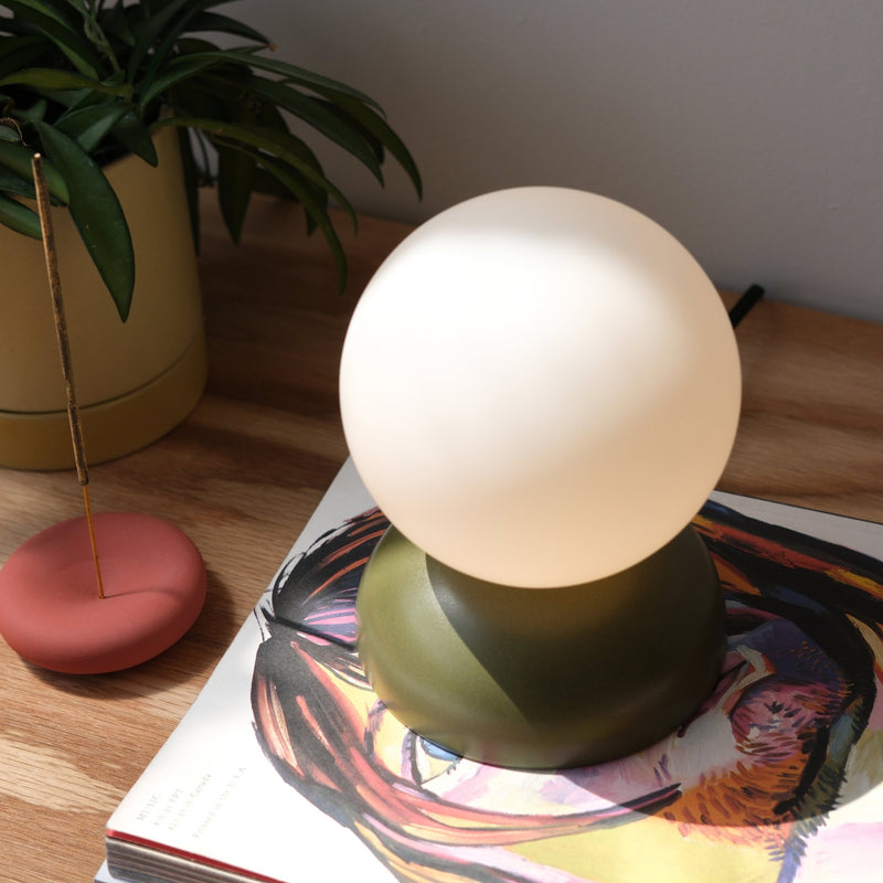 Monroe Table Lamp - Misewell Lamps - Terracotta - On/Off - HORNE