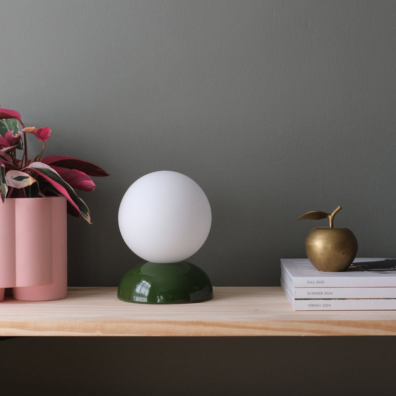 Monroe Table Lamp - Misewell Lamps - Terracotta - On/Off - HORNE